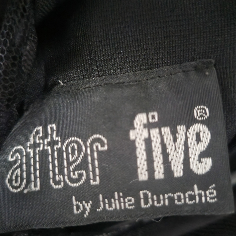 Black after five dress